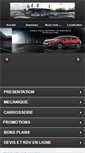 Mobile Screenshot of garagedespeupliers.com